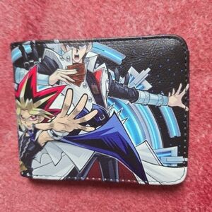 Anime-Themed Black and Blue Money Clip